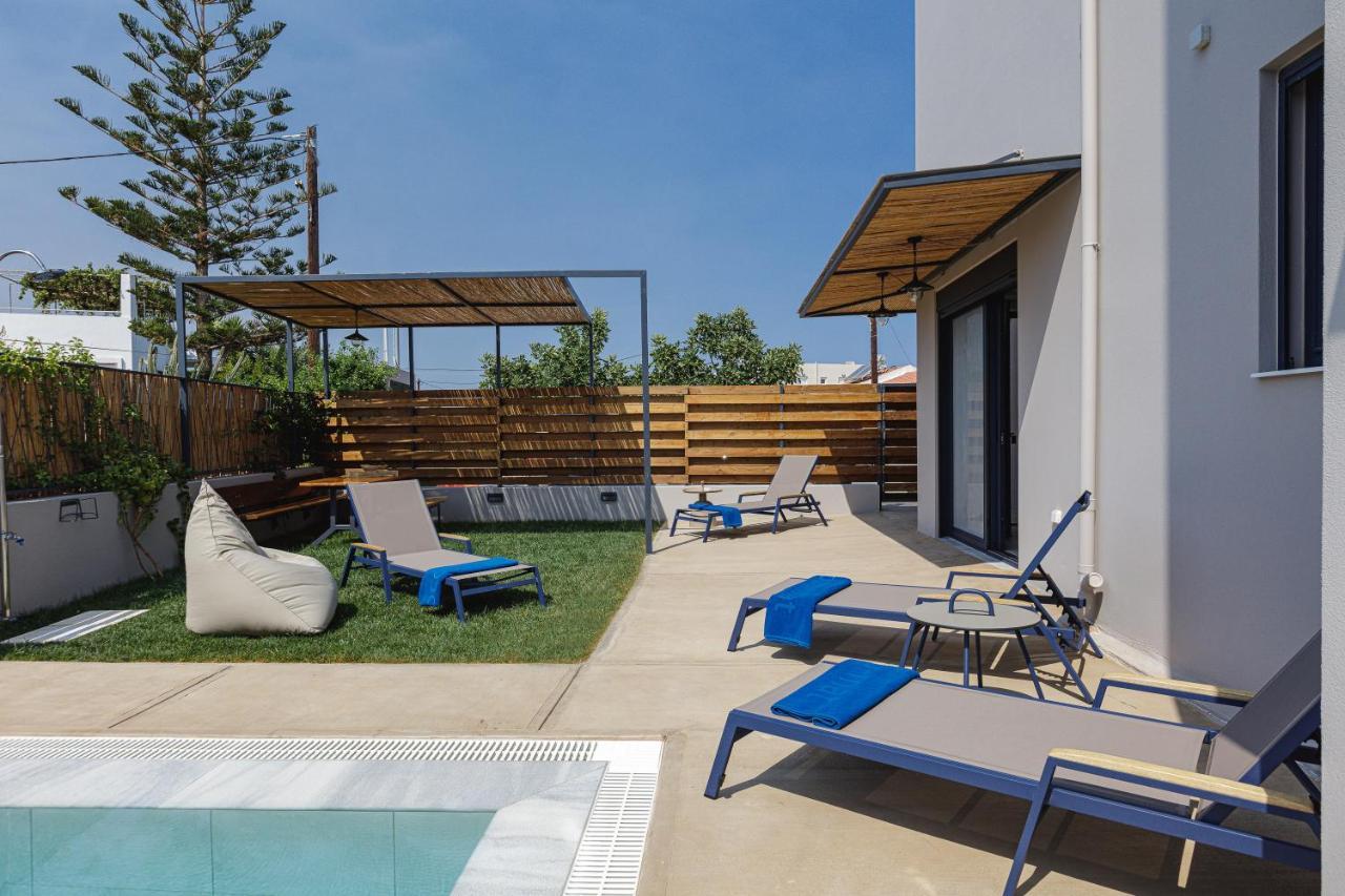 Iron Villas - Nefeli & Oniros Pangalochori Exteriör bild