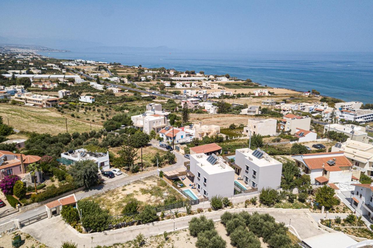 Iron Villas - Nefeli & Oniros Pangalochori Exteriör bild